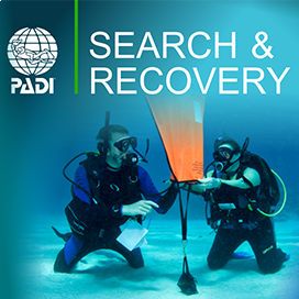 PADI Search and recovery Speciality