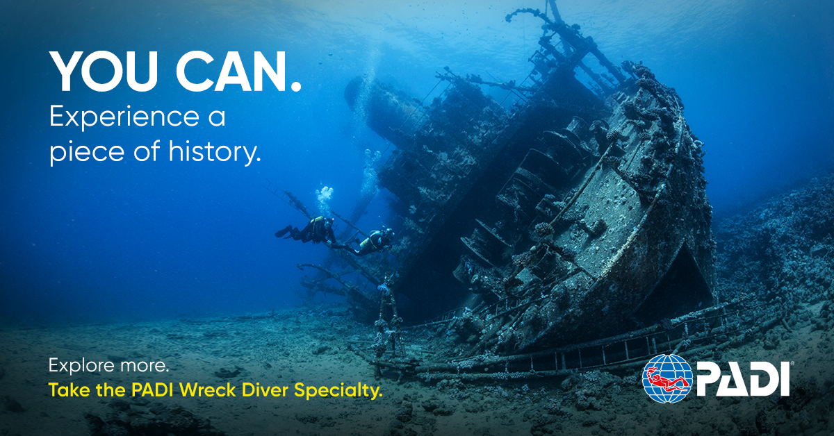 PADI Wreck Diver Speciality